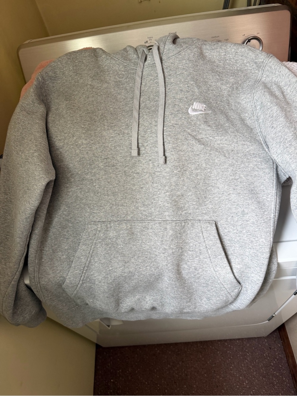 Nike Men's Gray Hoodie